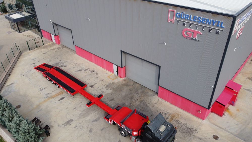 Semiremorca Trailer 3 axe extensibil 56 Tone NOU!