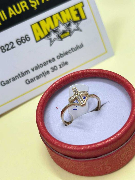 inel aur 14k (m1) staramanet