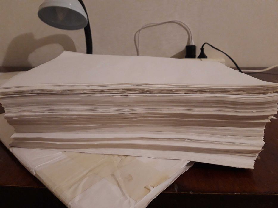 Бумага белая ВП 40 гр формат А4.