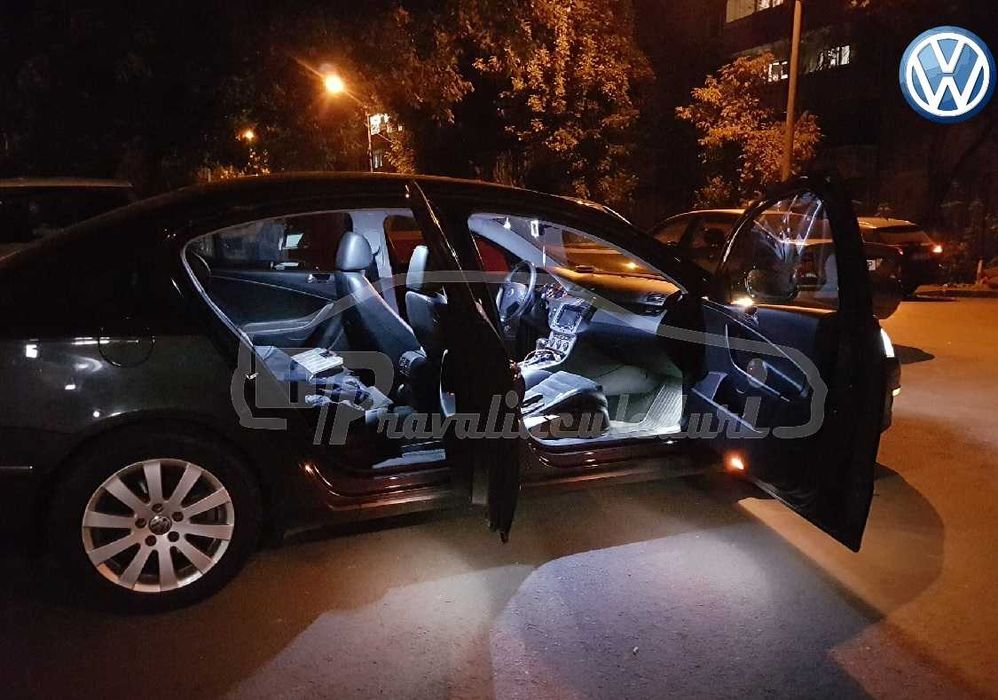 Pachet becuri led leduri pt iluminare interior Volkswagen Passat B6