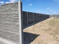 Gard placi beton