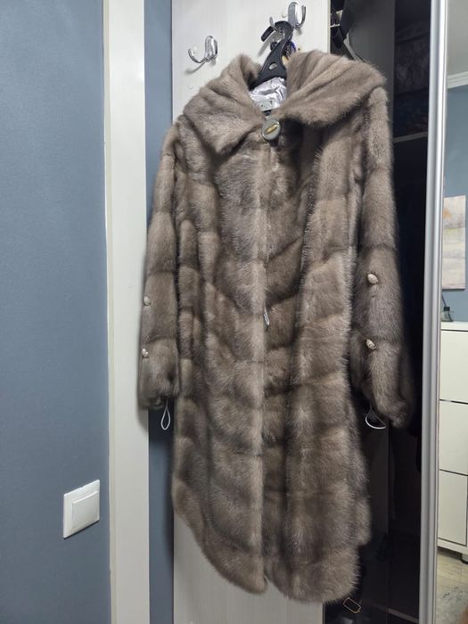 Натуральная норка шуба