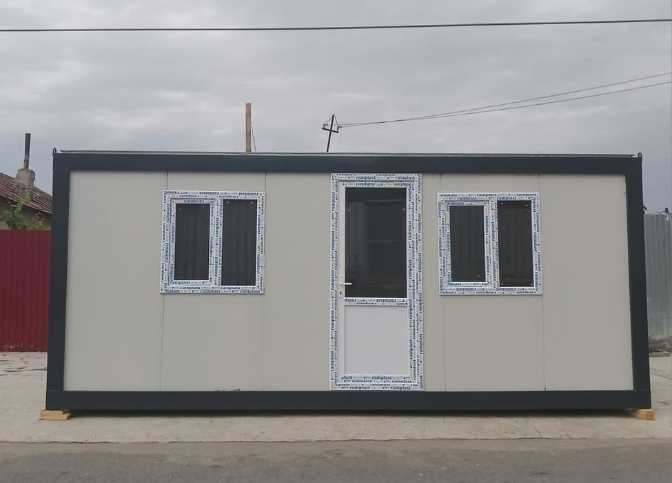 Container modular birou, șantier de construcții,spații de depozitare