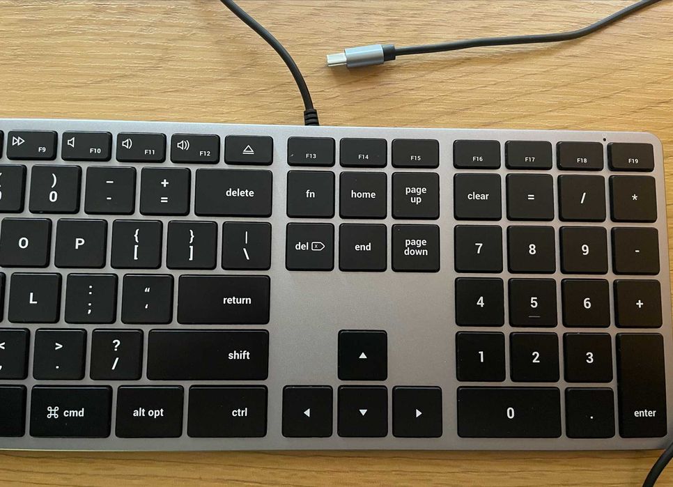 Клавиатура Satechi Slim W3 - използвана