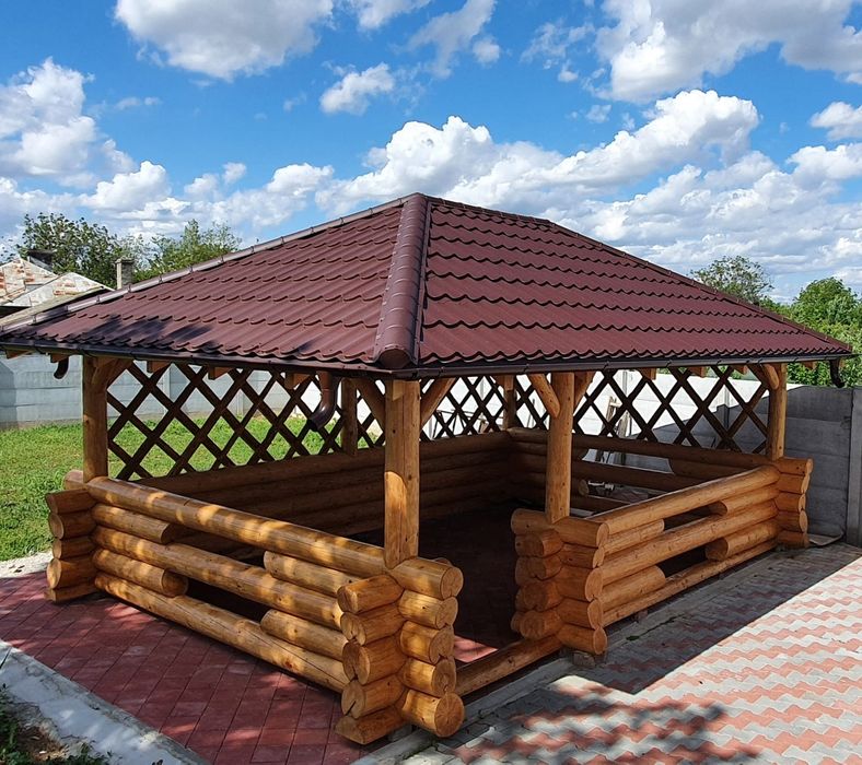 Vand Foisor din lemn bustean