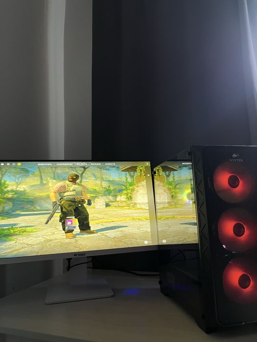 Игровой ПК Монитор 240 Гц/RTX 4060/RYZEN 5 5600X/32gb DDR4 В РАССРОЧКУ