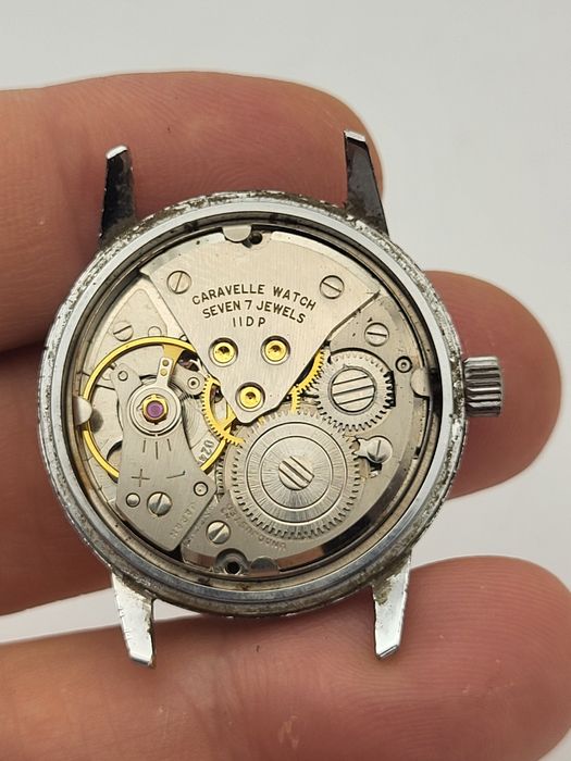 CARAVELLE by Bulova CEAS Mecanic cal 11dp 7 jewels .31mm DEFECT
