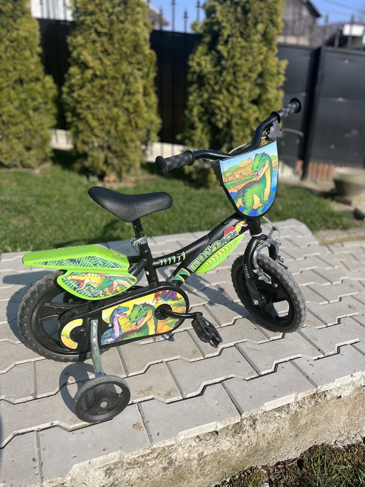 Bicicleta copii DINO BIKES 12" Dinozaur T-Rex