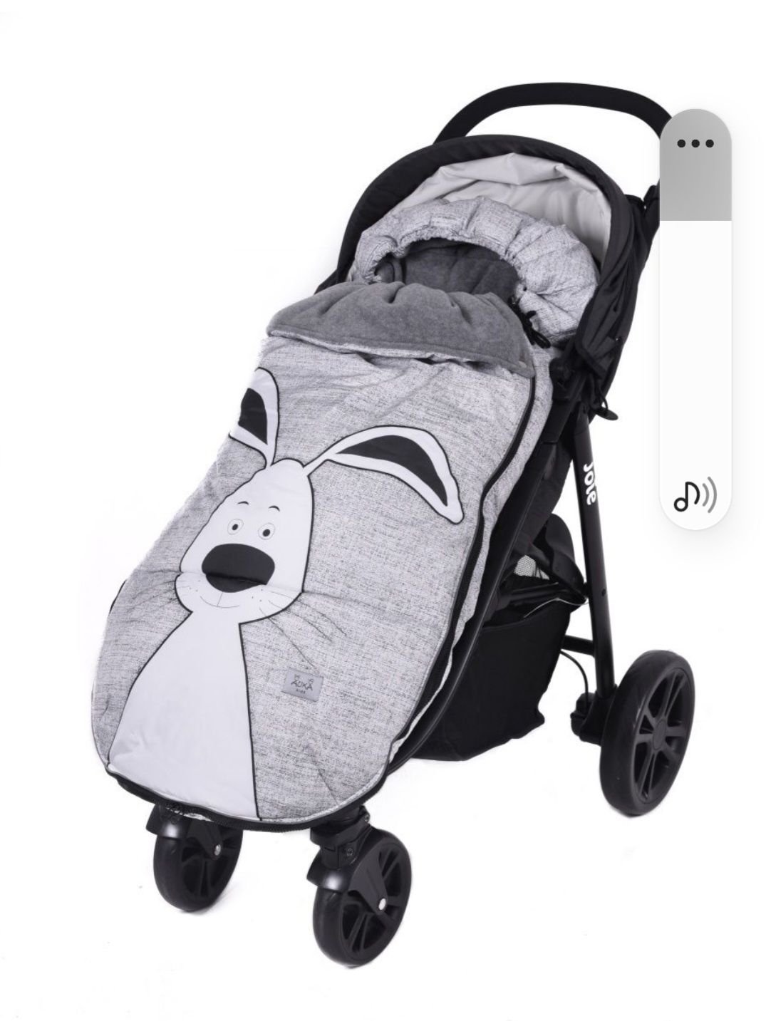 Конверт для ребёнка большой и теплый на прогулочную коляску