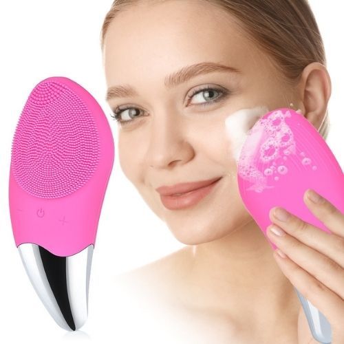 НЕМСКИ Ултразвукова масажна четка за почист – Fasial brush + ЛЕД ФЕНЕР