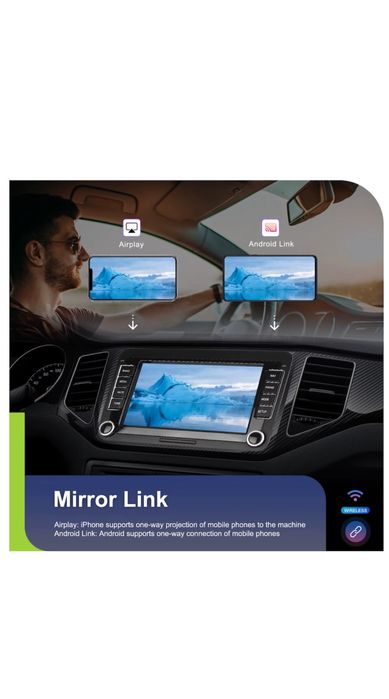 Navigatie Auto Volkswagen Skoda Seat  Android Auto Carplay 2024