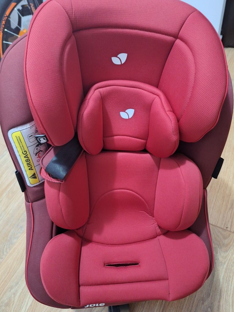 Scaun auto joie spin 360, isofix 0-18 kg, rosu