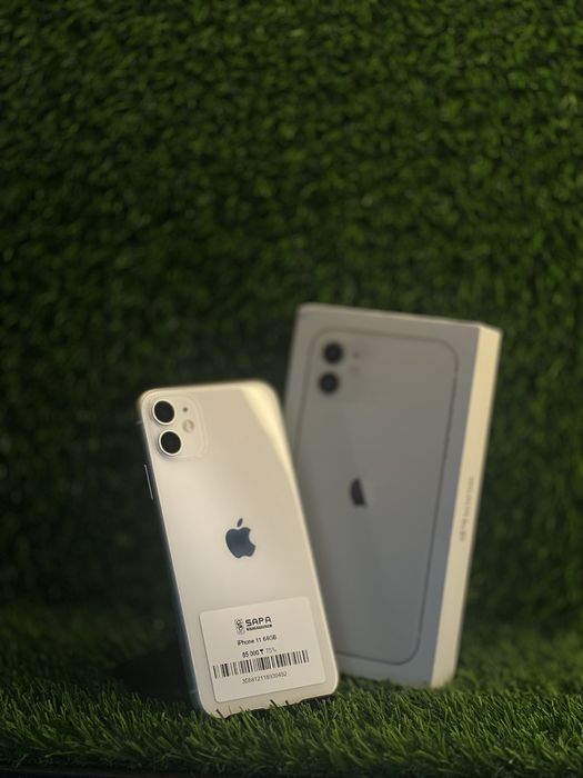 Iphone 11 white 64GB 75%