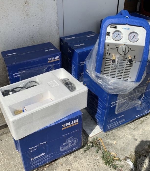 value vrr24L Statie pompa recuperat recuperator freon nou tva inclus