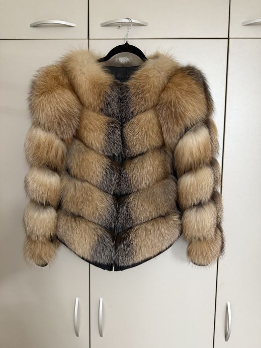 Blana de vulpe naturala