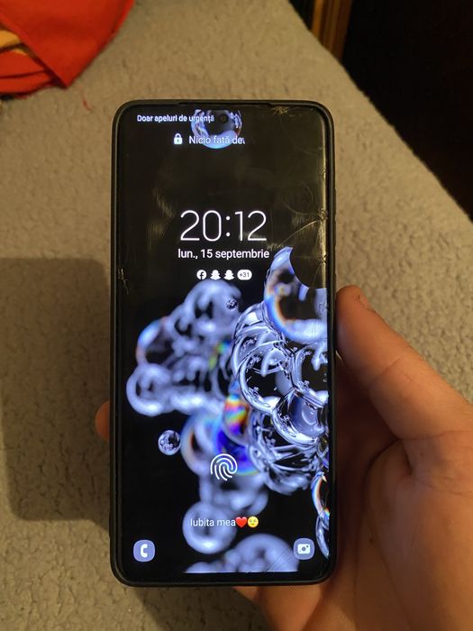 Vand telefon samsung s20+ 5g