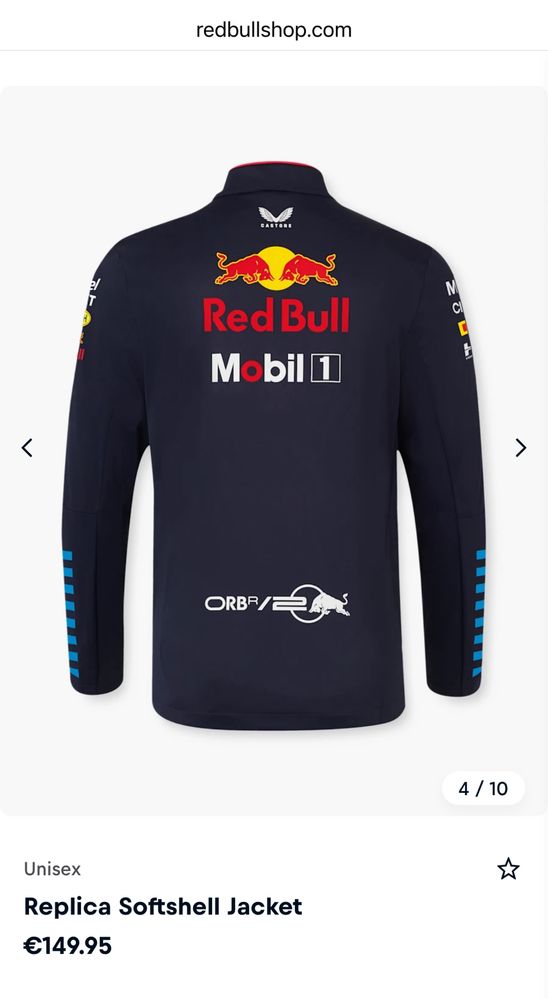 Bluzon / Hanorac oficial / original Formula 1 - Redbull 2024 - NOU