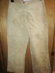 Pantaloni piele intoarsa dama M