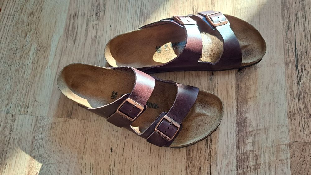 Кожени чехли Birkenstock Arizona