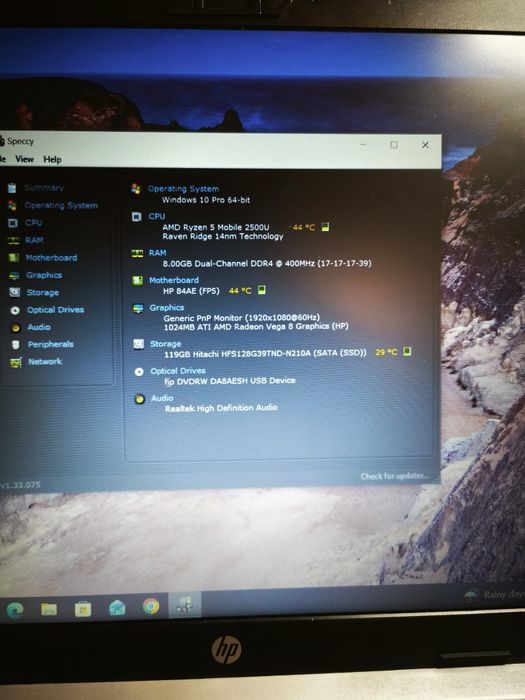 HP g255 g7 AMD ryzen 5