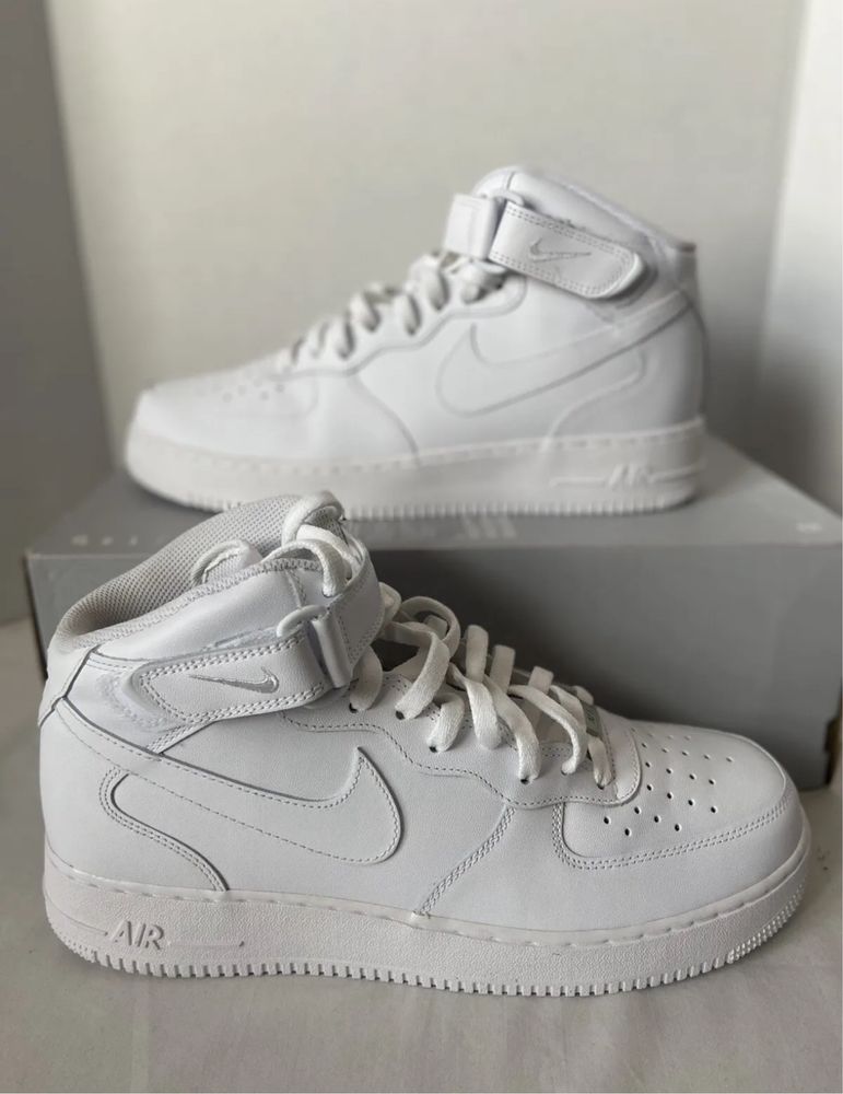 Adidasi|Tenisi| Nike Air Force 1 Mid White