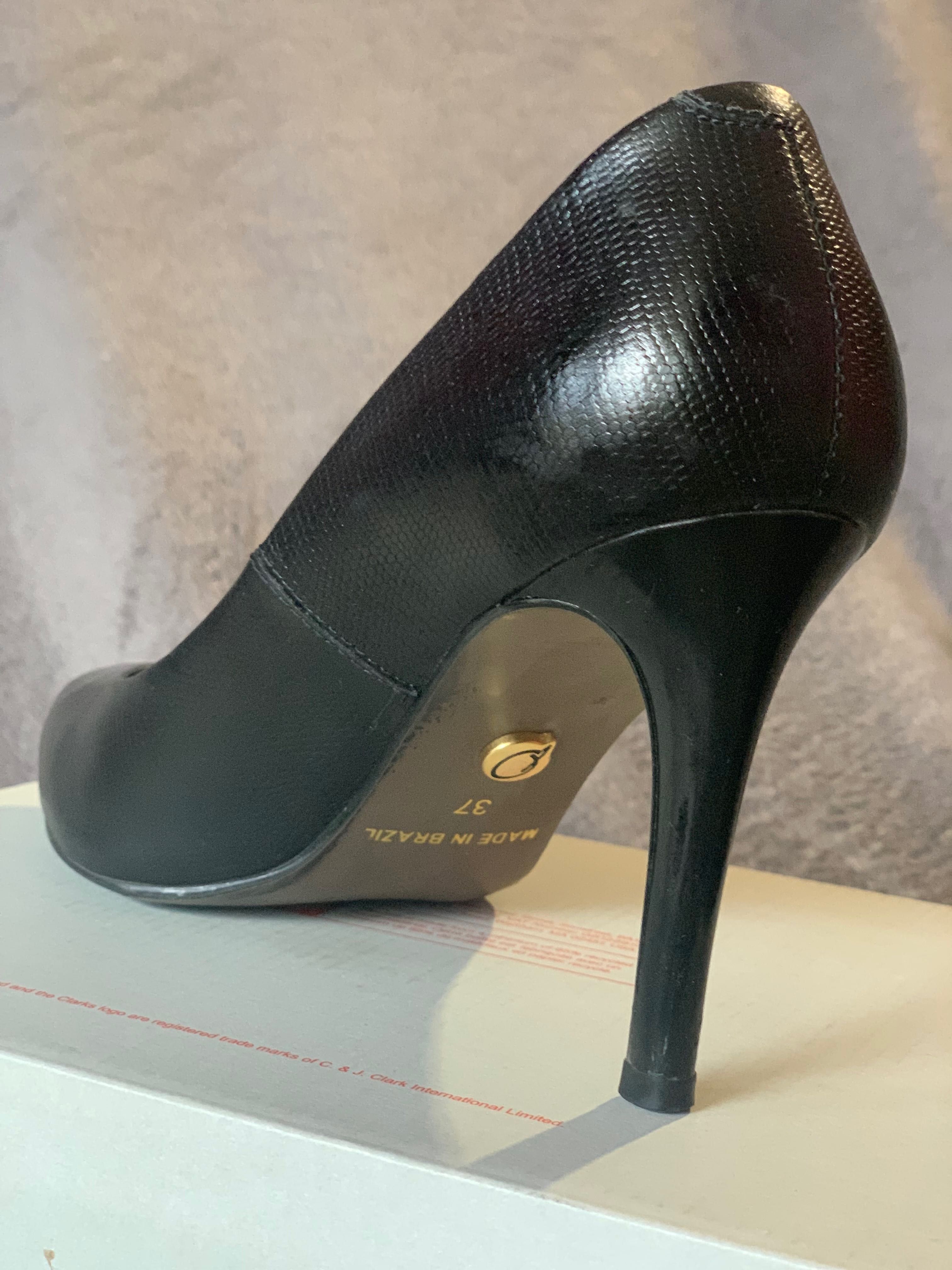 Черни елегантни обувки естествена кожа