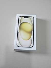 Iphone 15,Yellow, 12 luni garantie, sigilat,128gb, liber de retea