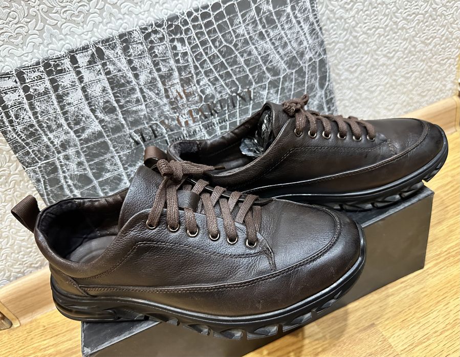 Обувь мужская ботинки кожа