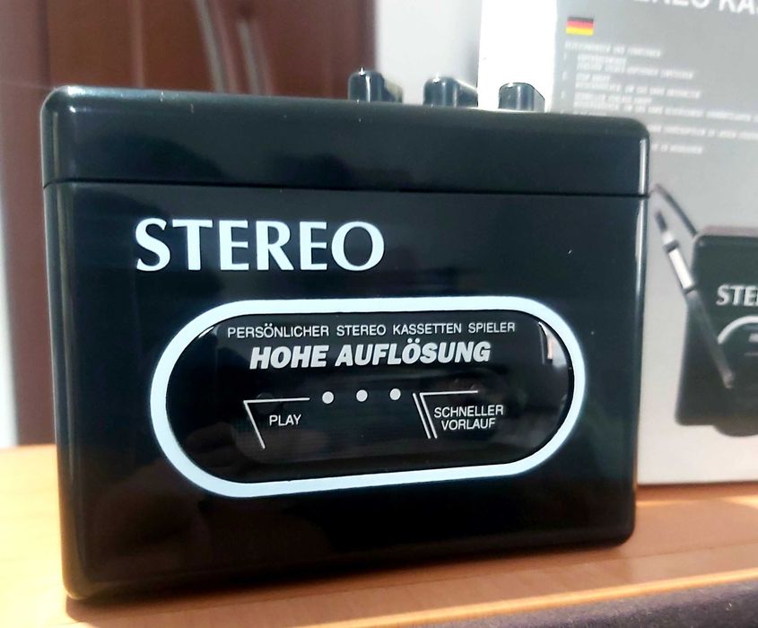 Walkman Stereo Retro - Nou, în Ambalajul Original