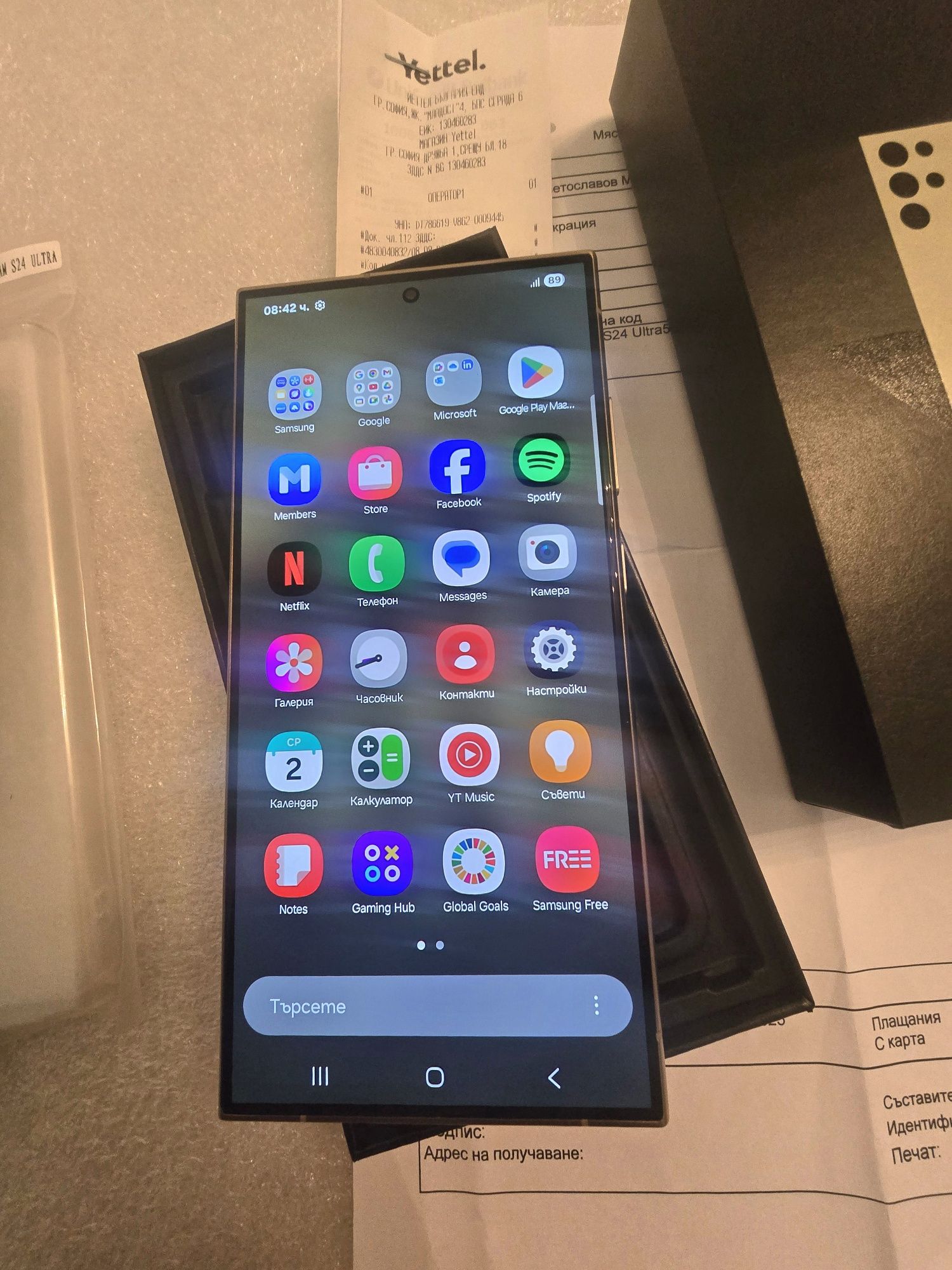S24 Ultra 12/256gb Гаранция