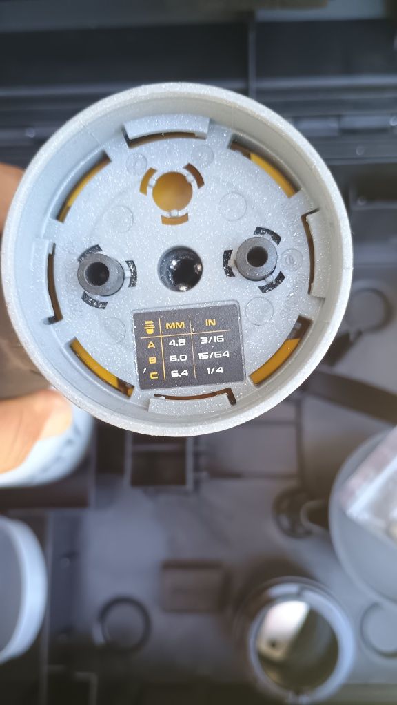Pistol popnituri Dewalt dcf414 2 baterii power stack,încărcător,cutie