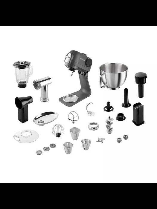 Кухонный комбайн 4 в 1 Redmond FM615, мясорубка, блендер, миксер