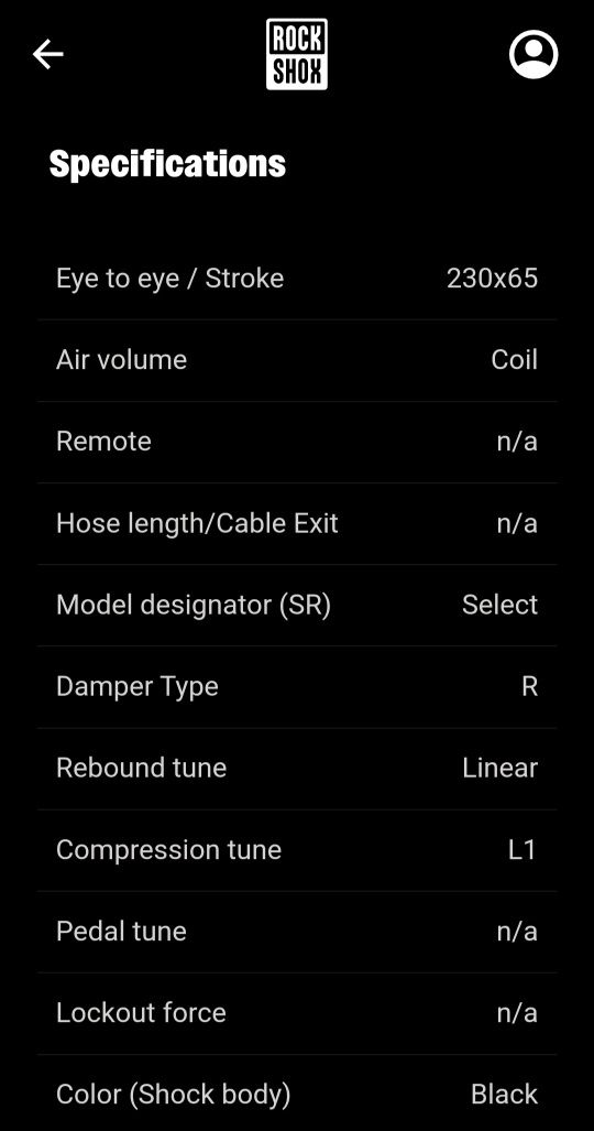 Shock nou MTB RockShox Deluxe Coil Select