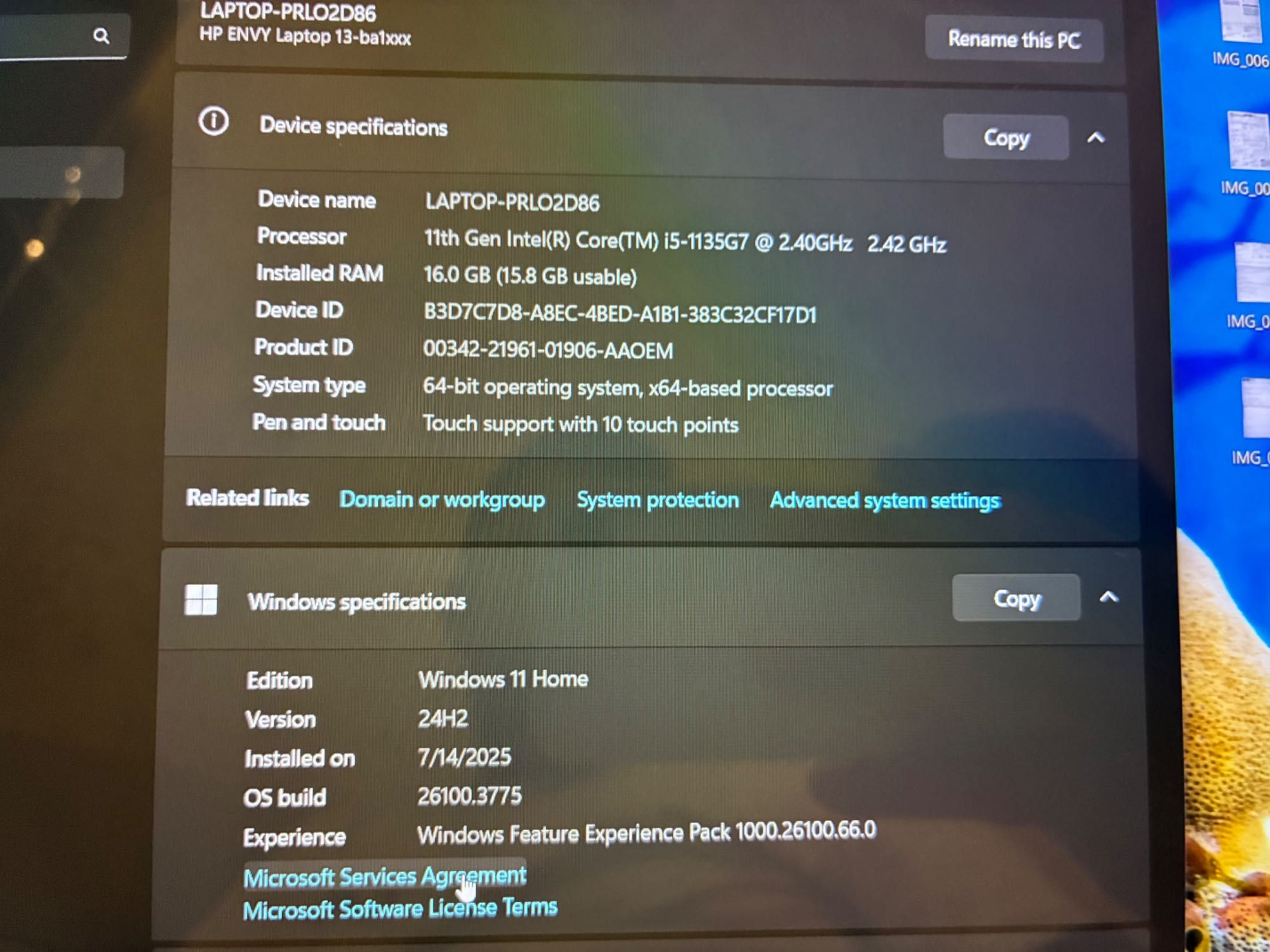 HP ENVY 13-ba1093cl