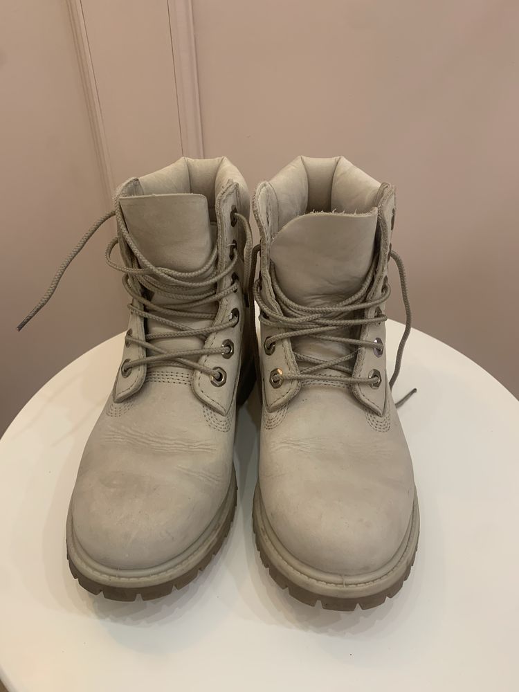 Timberland непромокаеми боти от естествена кожа и набук
