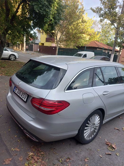 Vînd Mercedes C 220 bluetec euro 6 2015.Persoană fizică,fiscal pe loc!