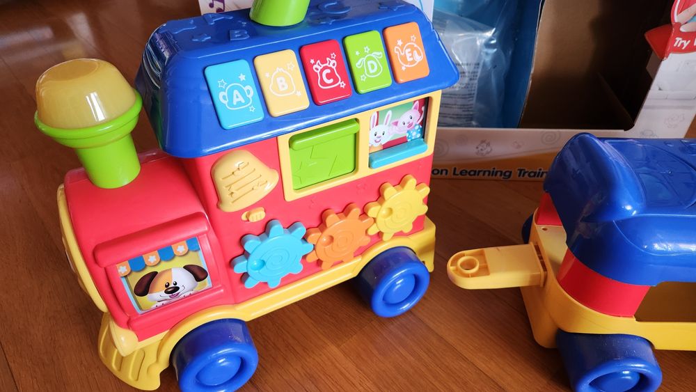 Влакче проходилка WinFun Ride On – 3 в 1 играчка