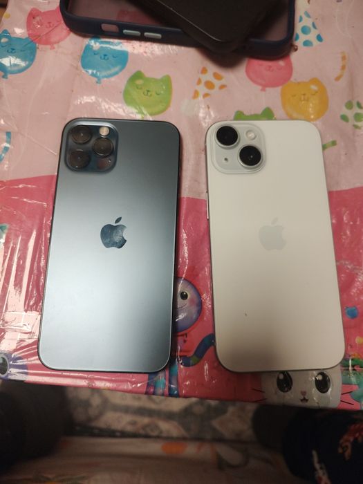 Schimb iPhone 15 și 12pro