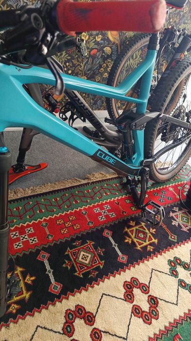 Bicicleta mtb full suspensie carbon