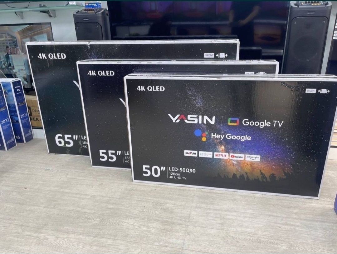 Телевизор Yasin g11 Smart с интернетом Wifi Новый в упаковке