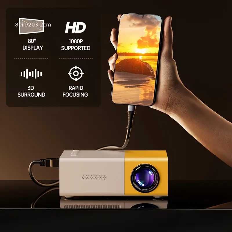 Smart Mini Portable Проектор
