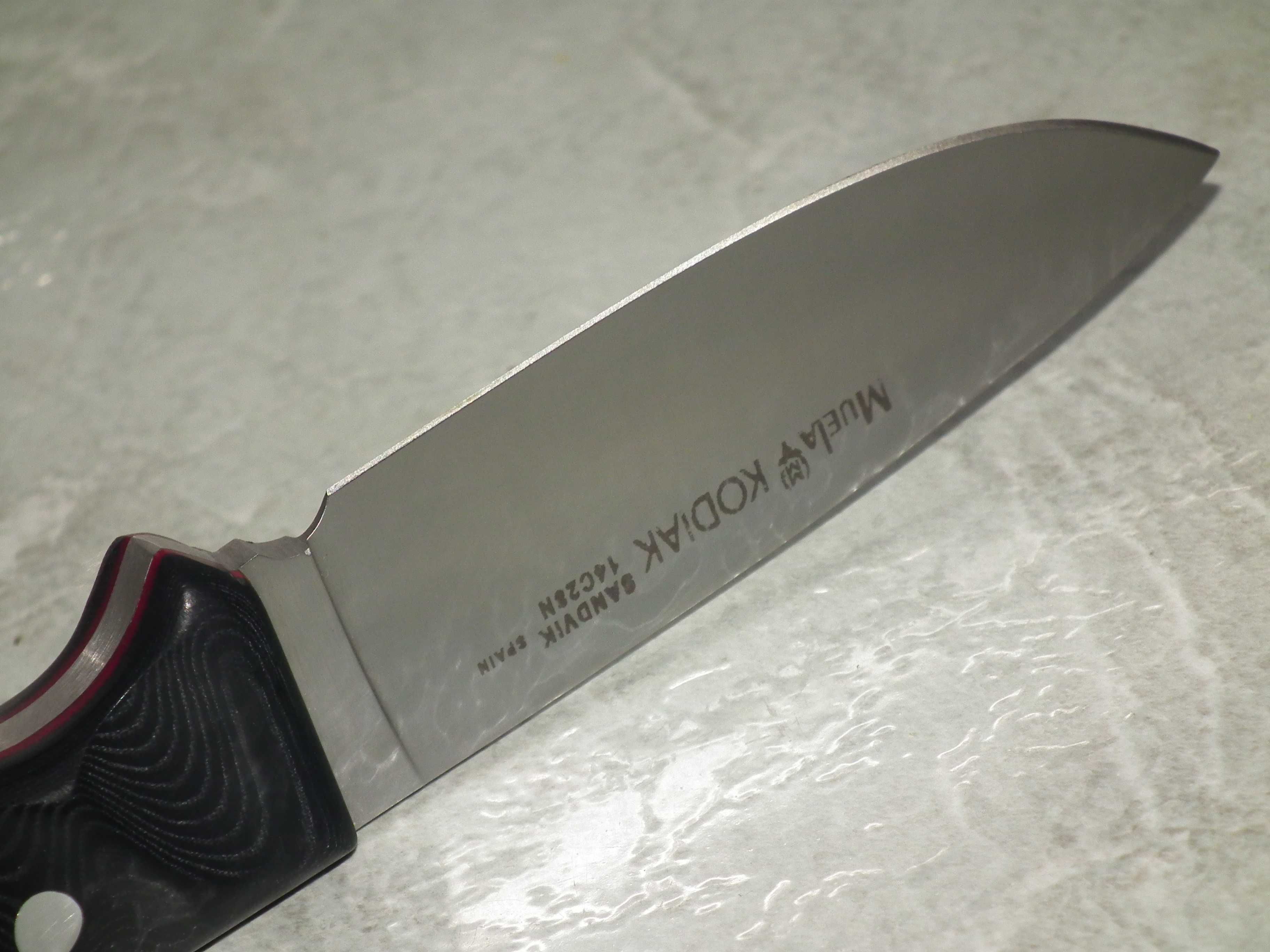 Cutit vánátoare neutilizat Muela Kodiak - SV.M/K cutie + toc kydex