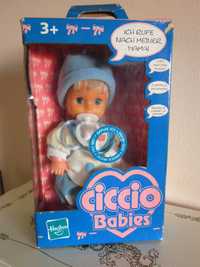 Papusa de colectie Ciccio Babies Hasbro 1999 plange si spune"mama"