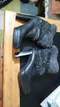 Ghete/cizme din piele și blană naturală Russell and Bromley mărimea 40