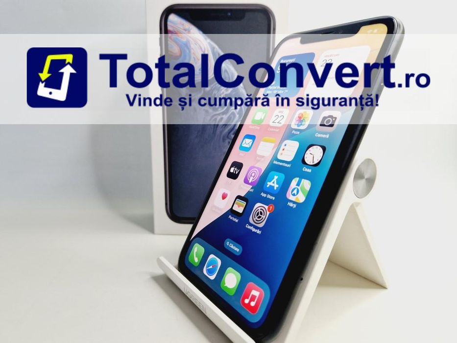 Apple iPhone XR 64GB Black 3GB Single SIM, Garantie 24 luni | #R87632