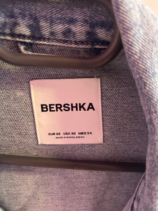 Дамско дънково яке bershka