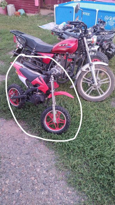 Детский мотик,на ходу