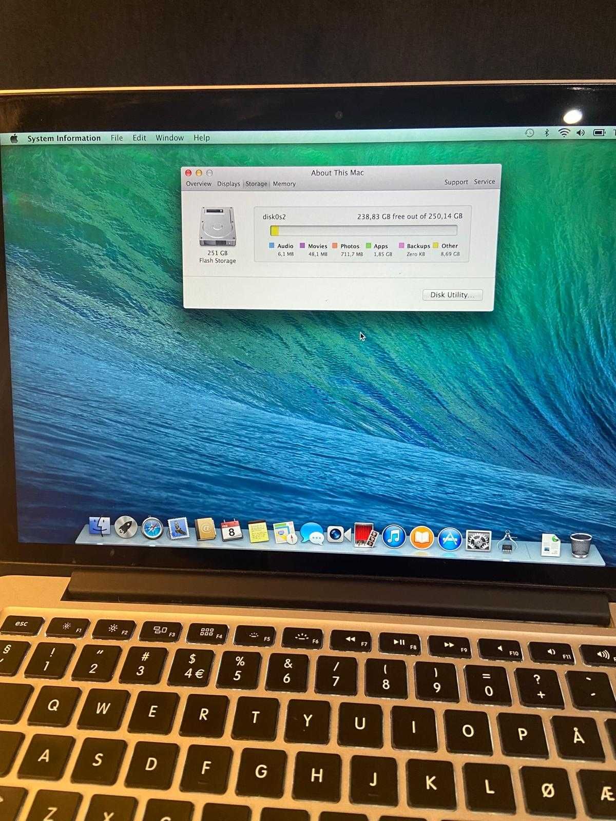 MacBook pro 2014 A 1502