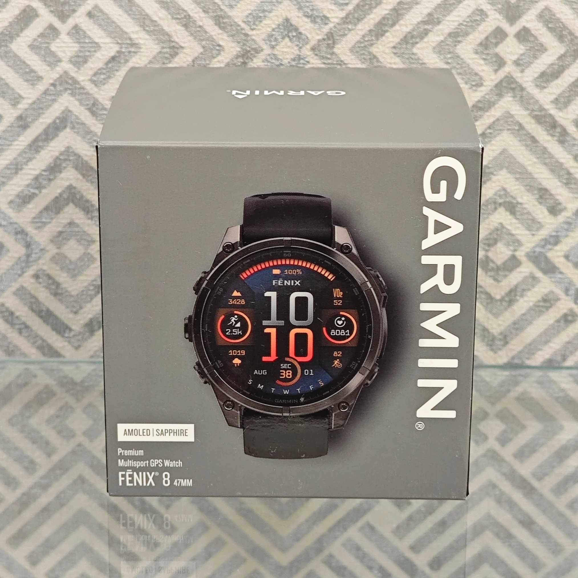 Garmin Fenix 8 Amoled Sapphire 47 mm (carbon gray)