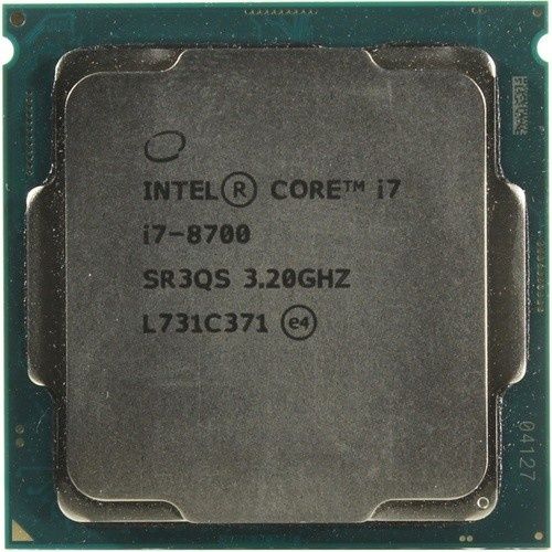 Intel core I7 8700